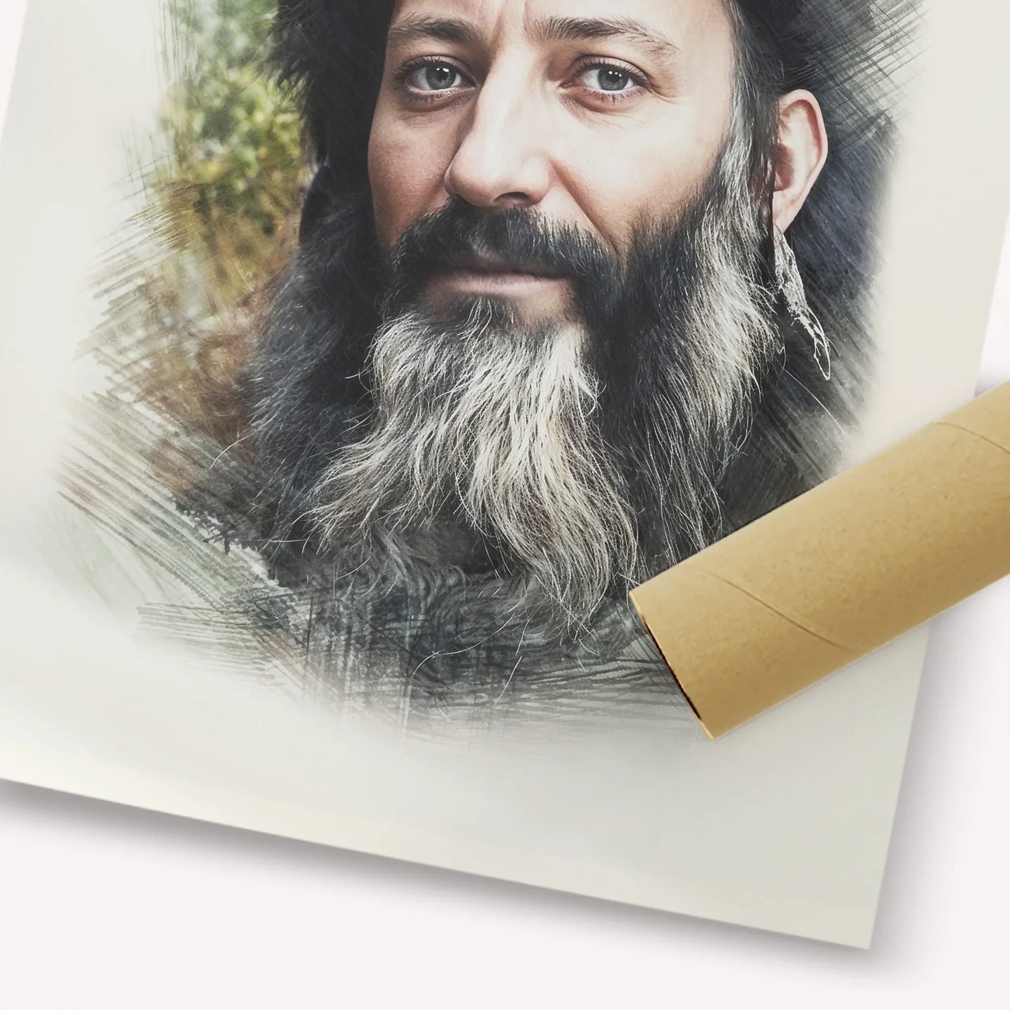 Rabbi Abraham Isaac Kook – Fine Art Print | Jewish Wall Art, Gedolim Pictures