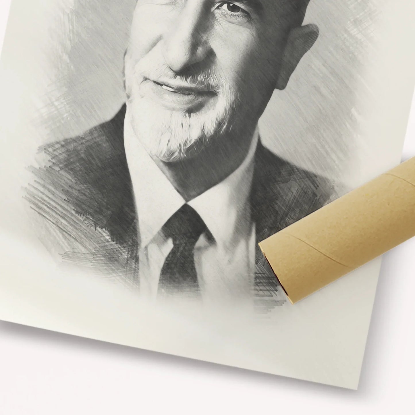 Rabbi Baruch Ben Haim – Black & White – Fine Art Print | Jewish Wall Art, Gedolim Pictures