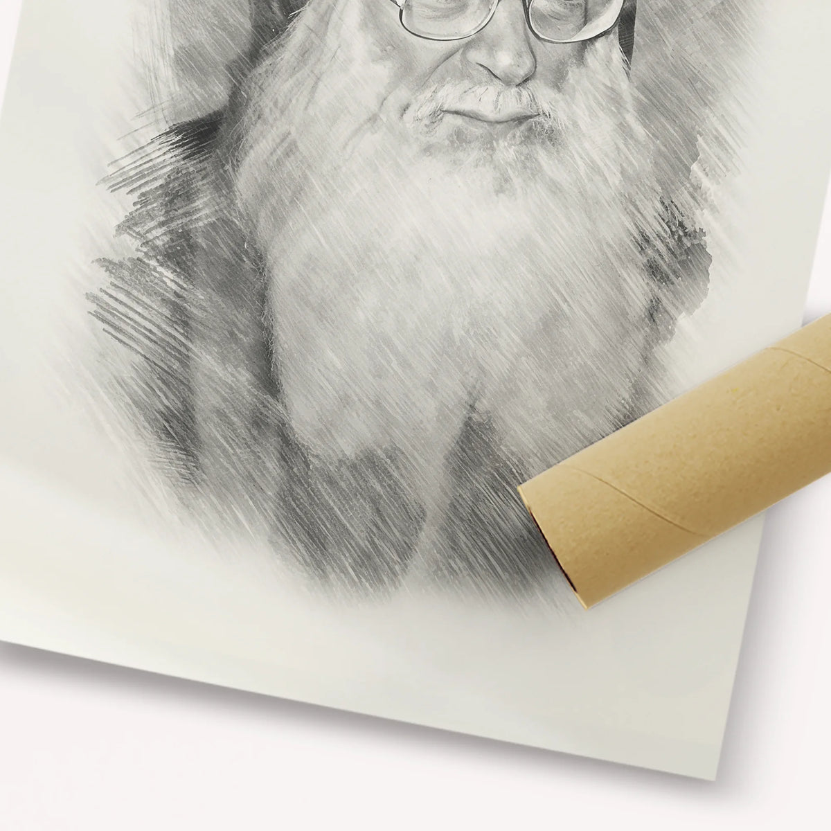 Rabbi Meir Abuhatzeira (Baba Meir) – Black & White – Fine Art Print | Jewish Wall Art, Gedolim Pictures