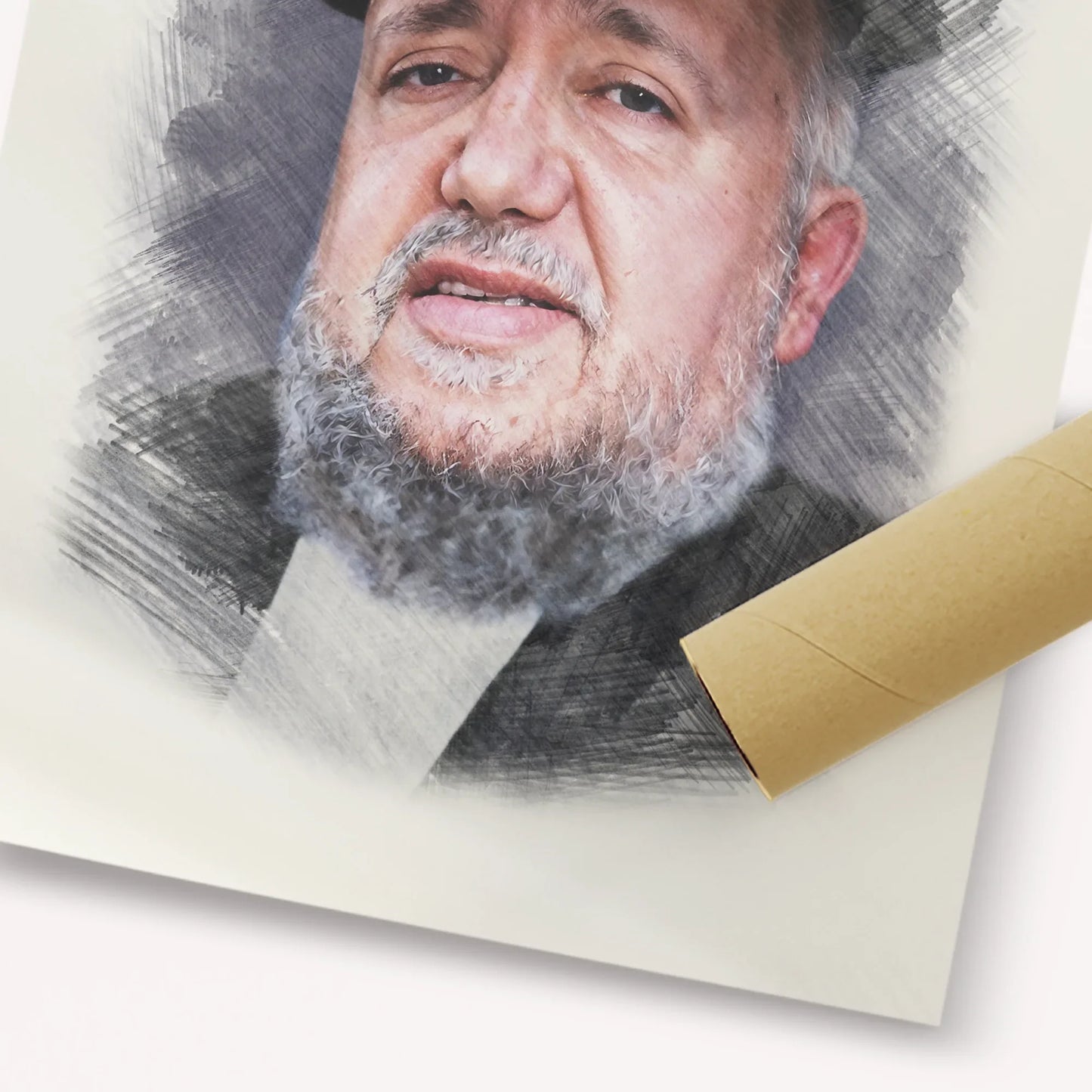 Rabbi Meir Mazuz – Fine Art Print | Jewish Wall Art, Gedolim Pictures