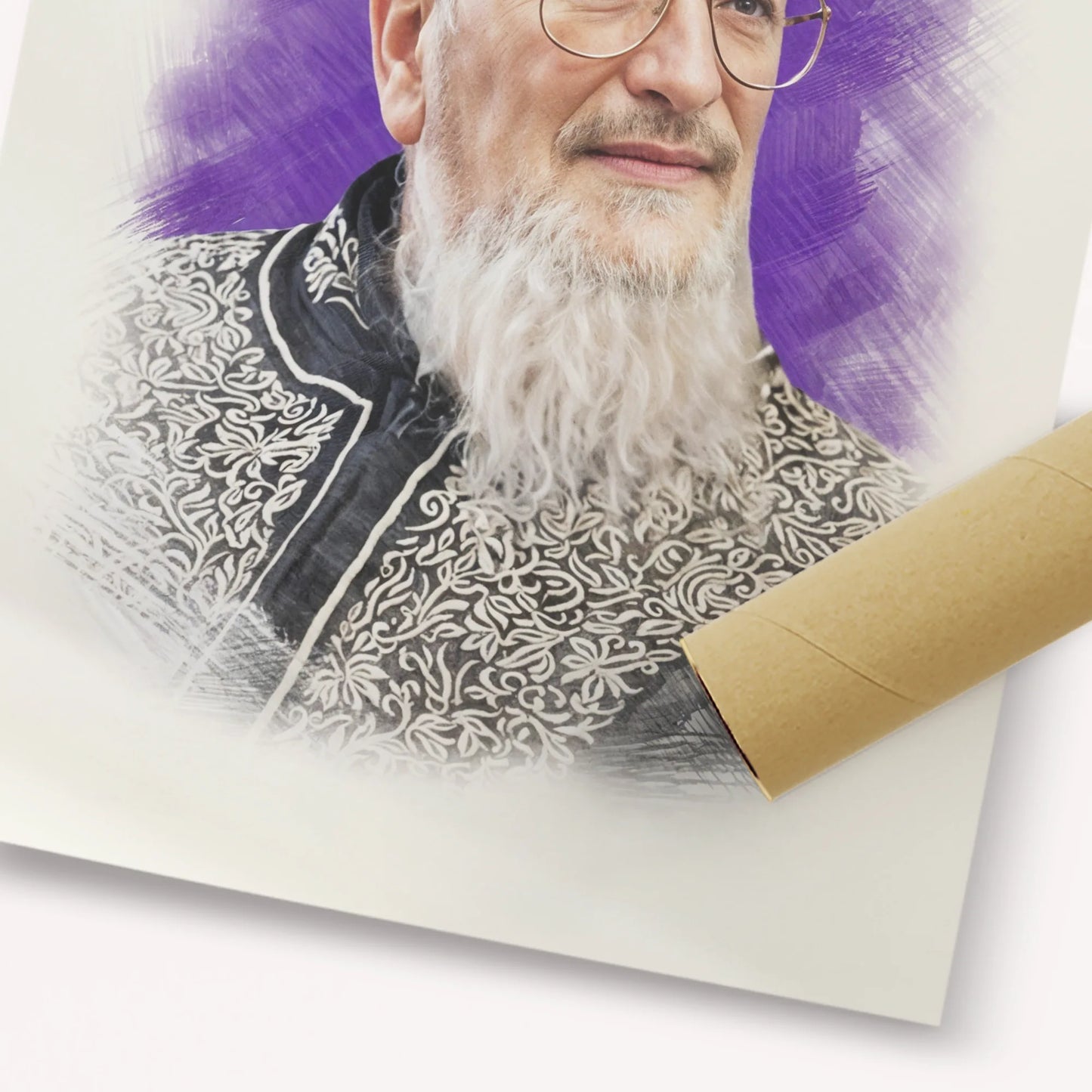 Rabbi Mordechai Eliyahu – Fine Art Print | Jewish Wall Art, Gedolim Pictures