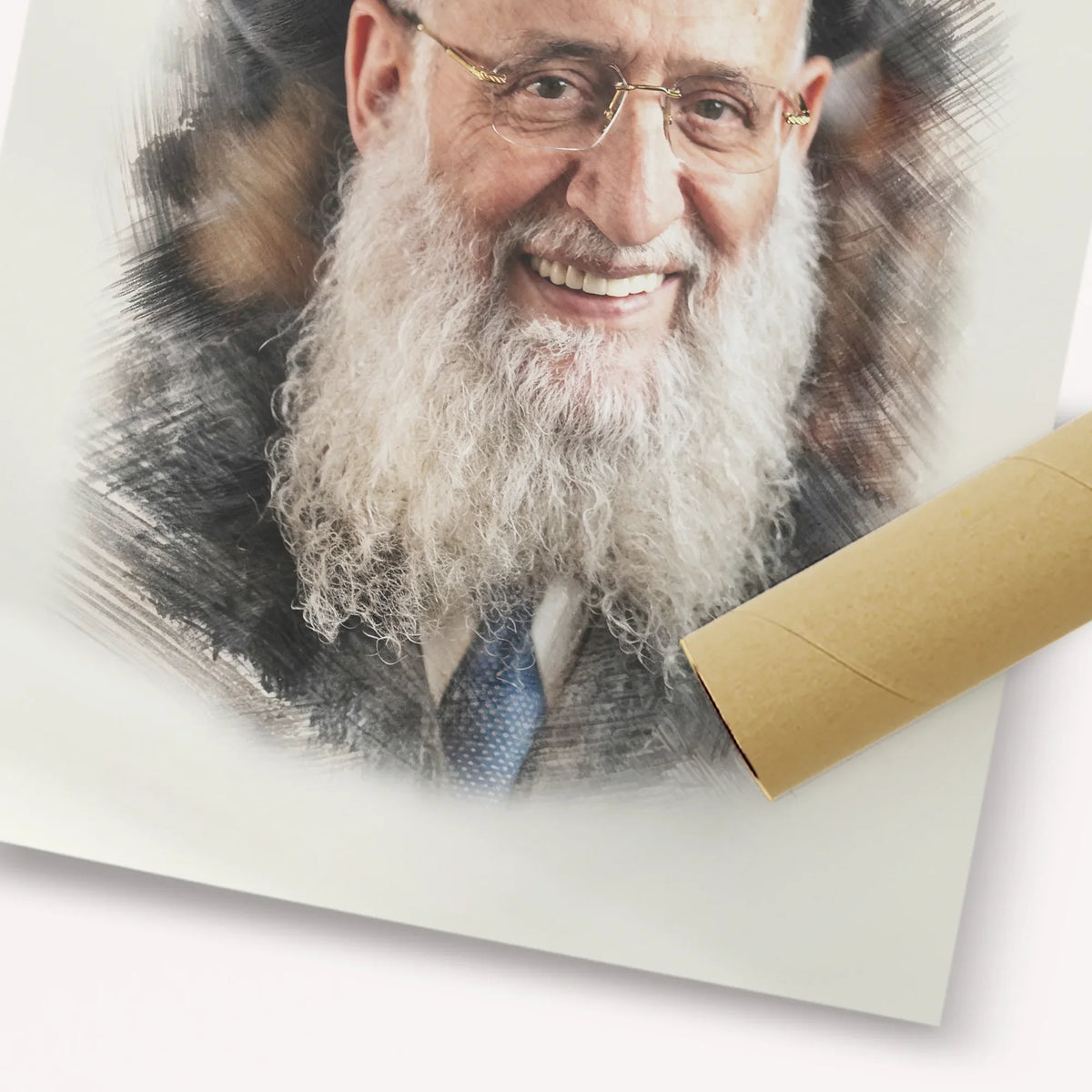 Rabbi Reuven Elbaz – Fine Art Print | Jewish Wall Art, Gedolim Pictures