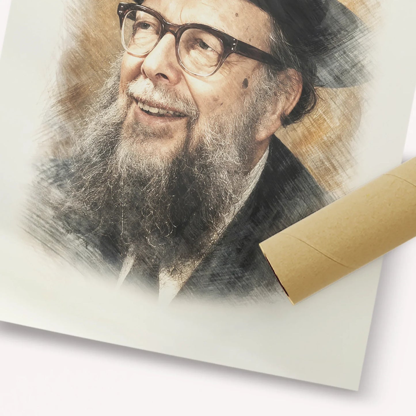 Rabbi Shlomo Wolbe – Fine Art Print | Jewish Wall Art, Gedolim Pictures