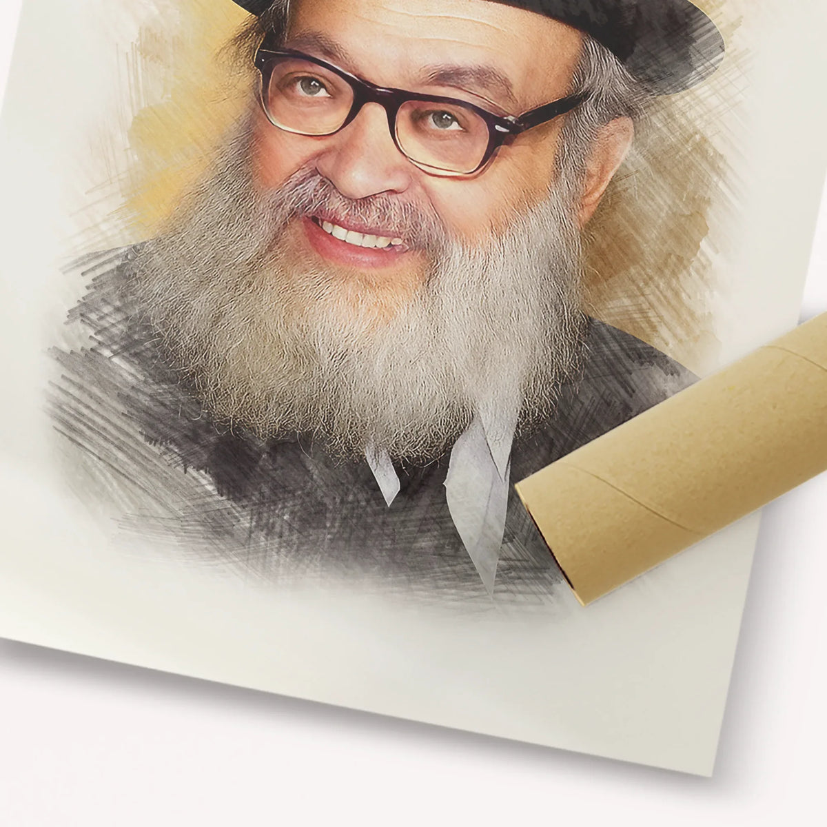 Rabbi Yaakov Kamenetsky – Fine Art Print | Jewish Wall Art, Gedolim Pictures