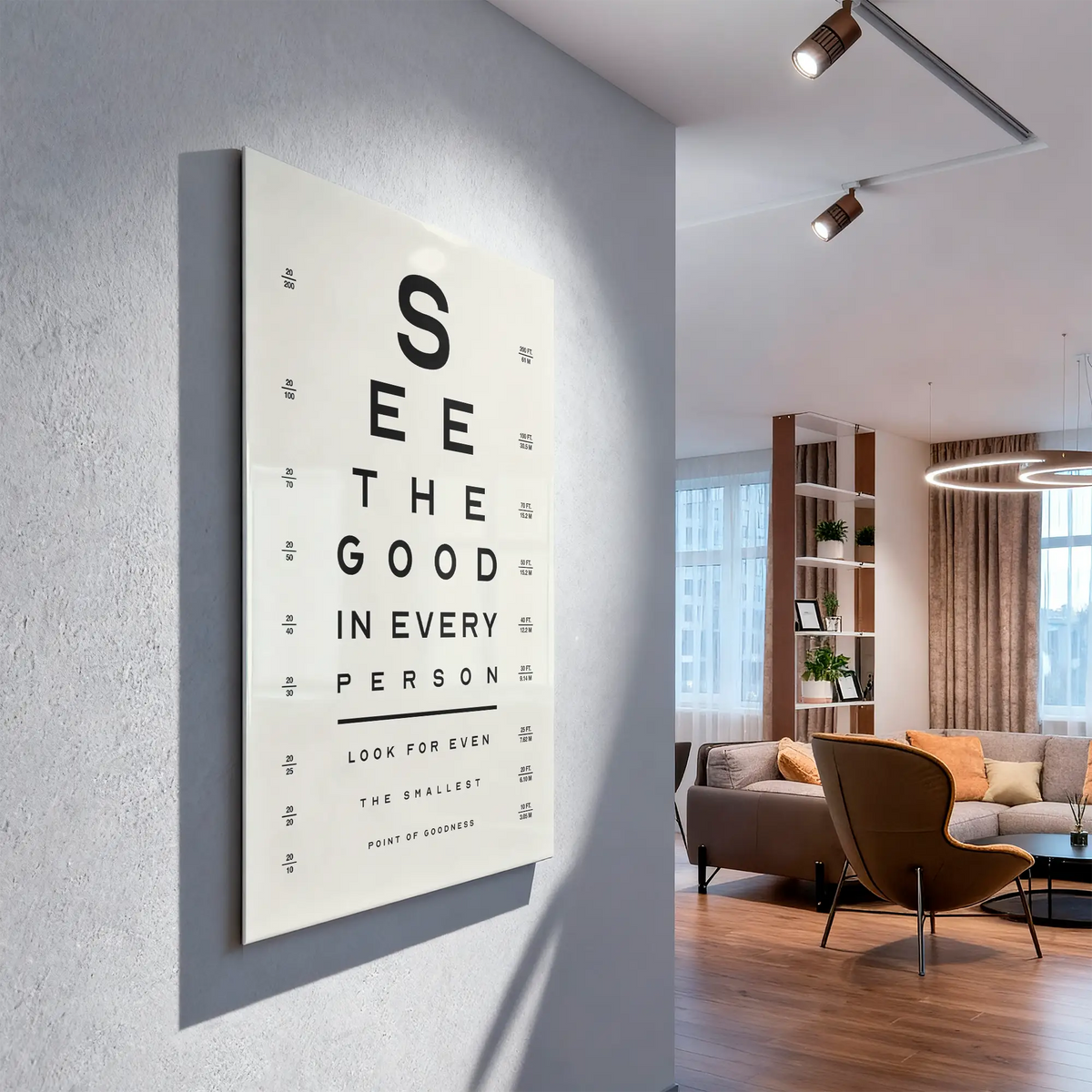 A Good Eye – Acrylic Glass | Jewish Wall Art
