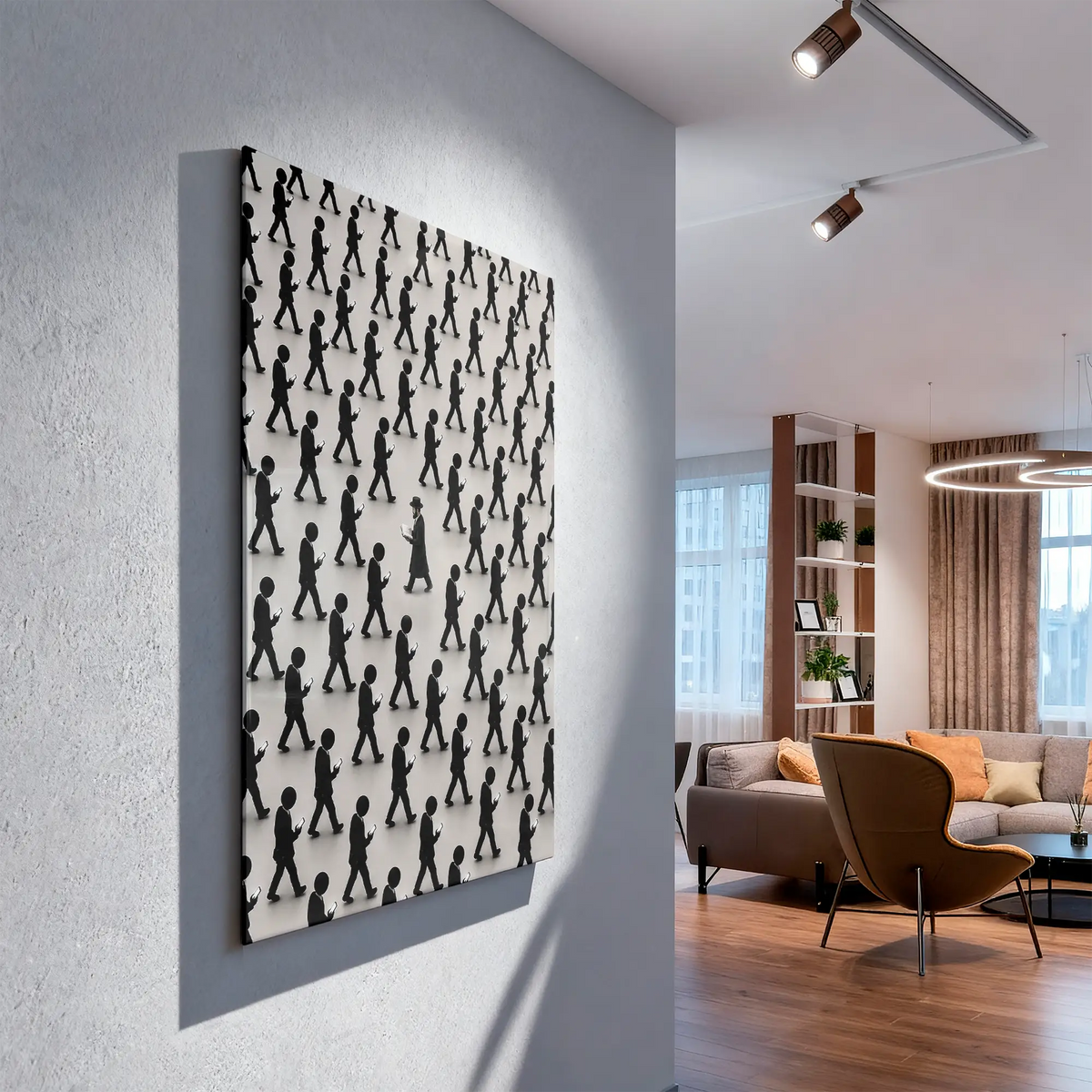 Against the Current – Acrylic Glass | Jewish Wall Art