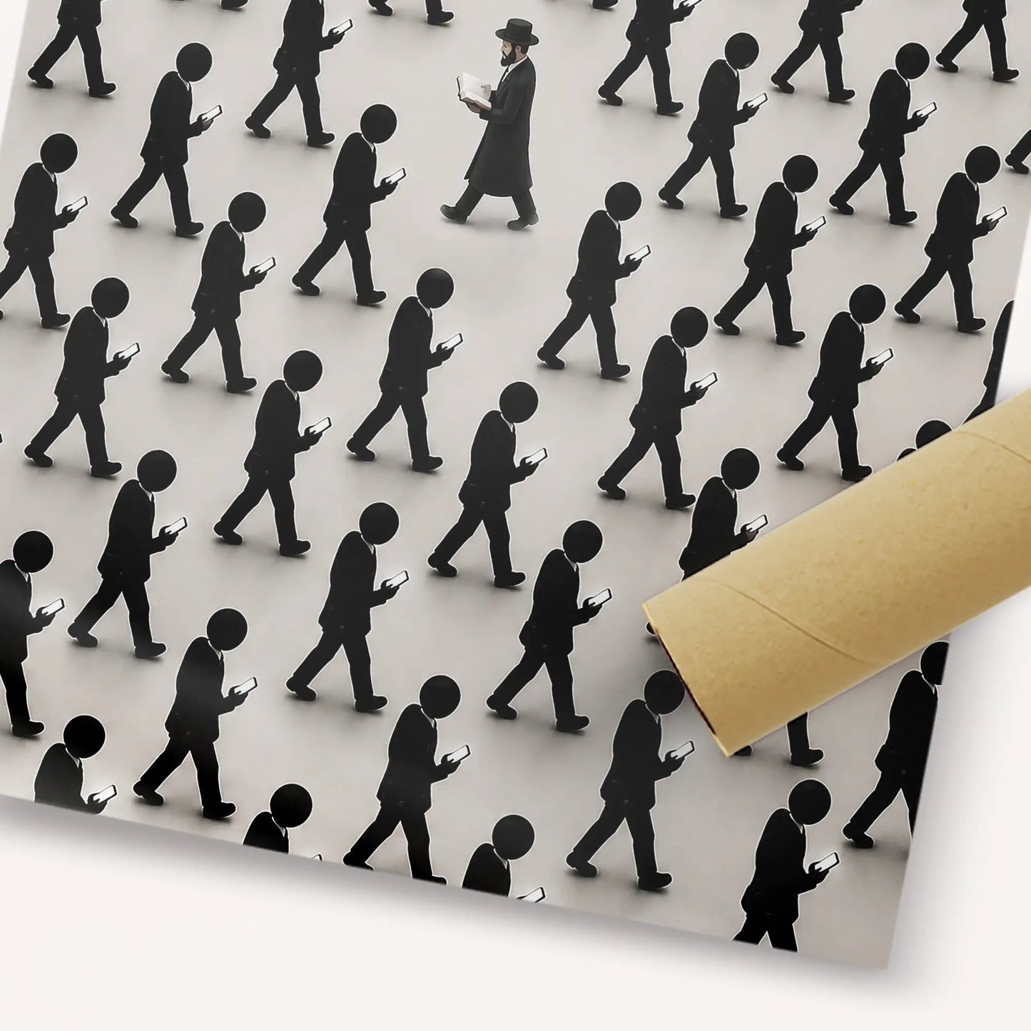 Against the Current – Fine Art Print | Jewish Wall Art