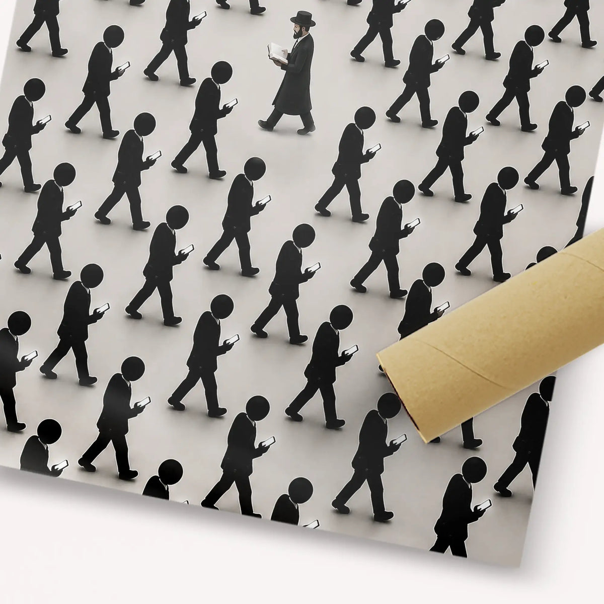 Against the Current – Fine Art Print | Jewish Wall Art