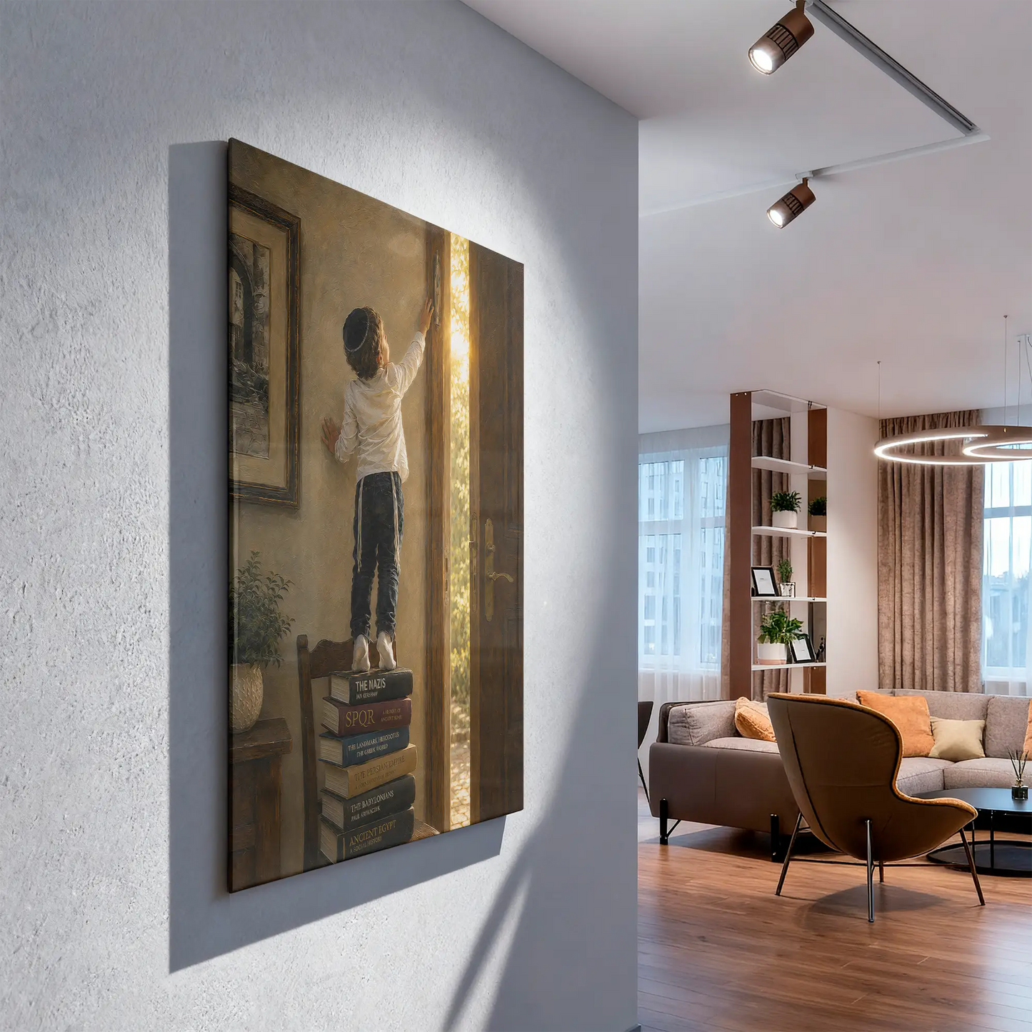 Am HaNetzach - The Eternal Nation – Acrylic Glass | Jewish Wall Art