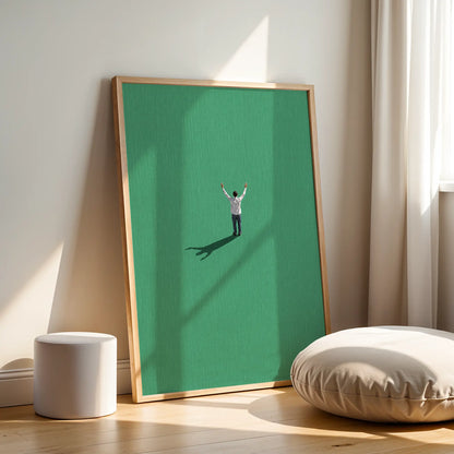 Meeting With the King – Wood Frame Rectangle | Jewish Wall Art