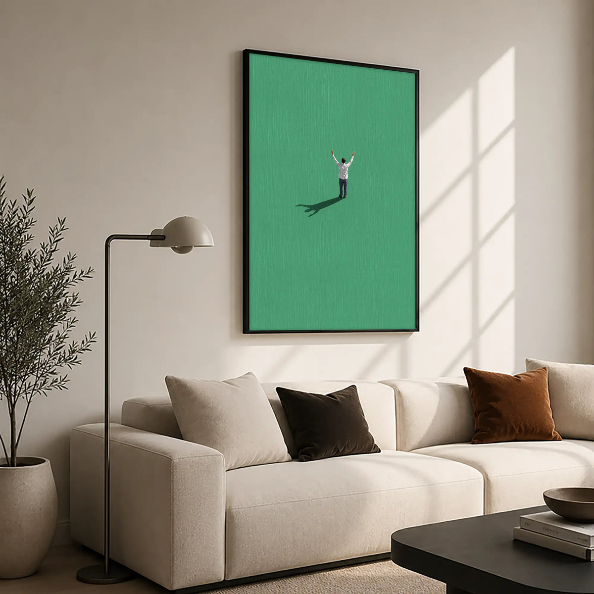 Meeting With the King – Black Frame Hanging Rectangle | Jewish Wall Art
