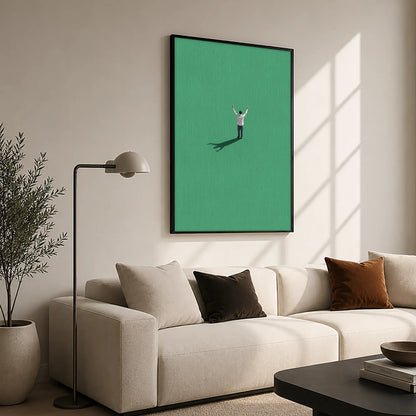 Meeting With the King – Black Frame Hanging Rectangle | Jewish Wall Art