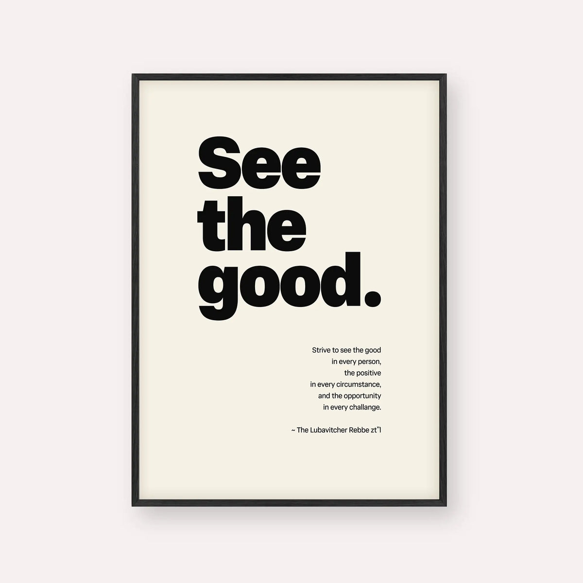 See the Good