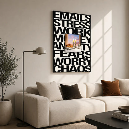 The Precious Gift – Black Frame Hanging Rectangle | Jewish Wall Art