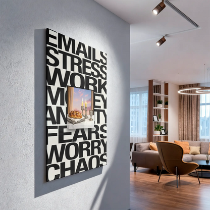 The Precious Gift – Acrylic Glass | Jewish Wall Art