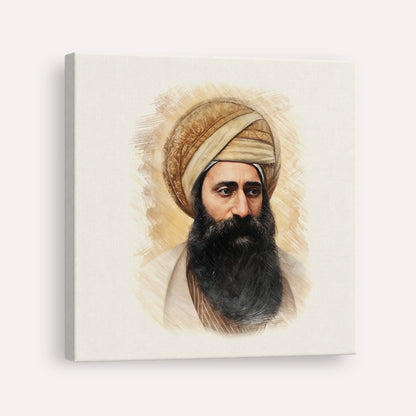 Ben Ish Chai – Canvas Square | Jewish Wall Art, Gedolim Pictures