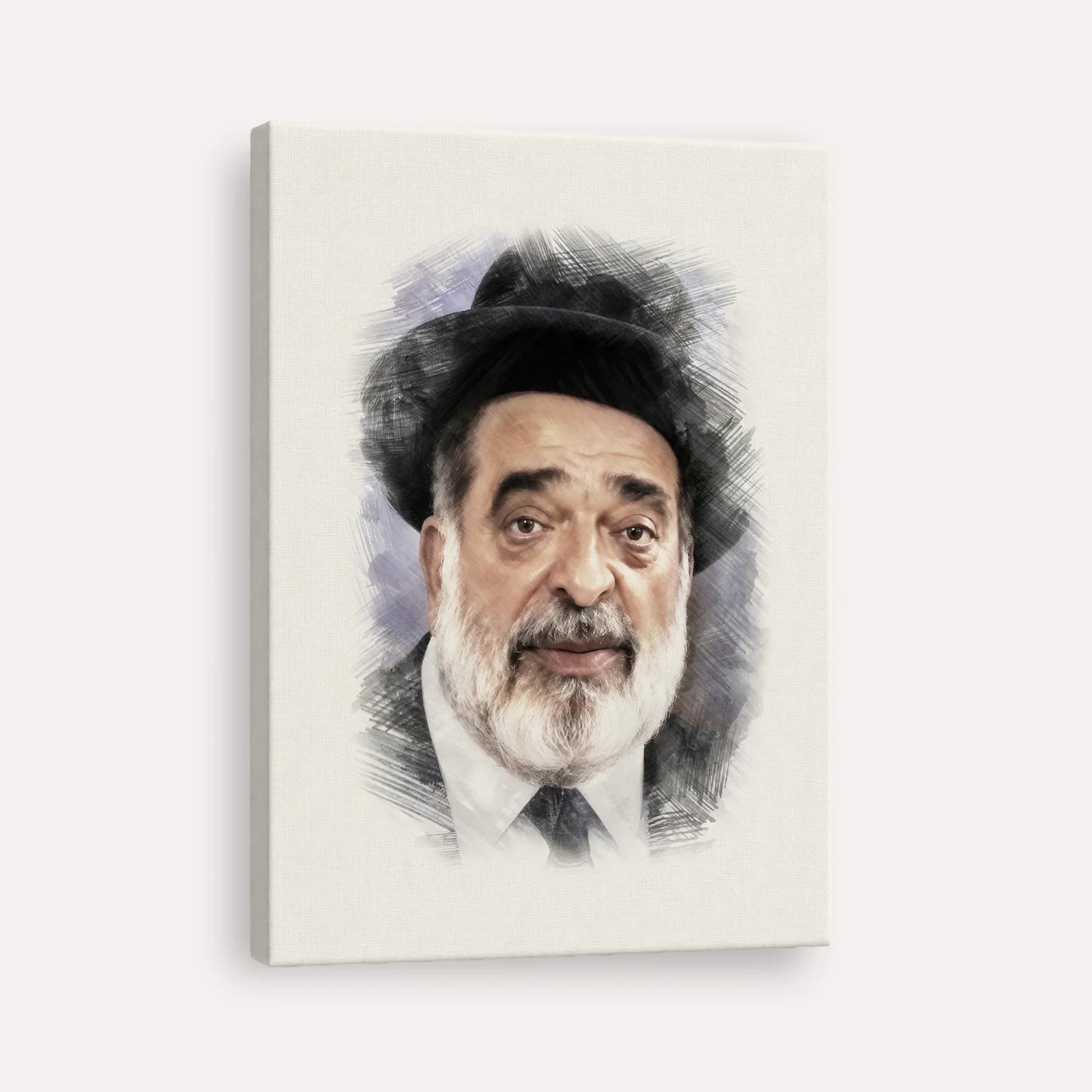 Chacham Ben Tzion Abba Shaul – Canvas Vertical | Jewish Wall Art, Gedolim Pictures