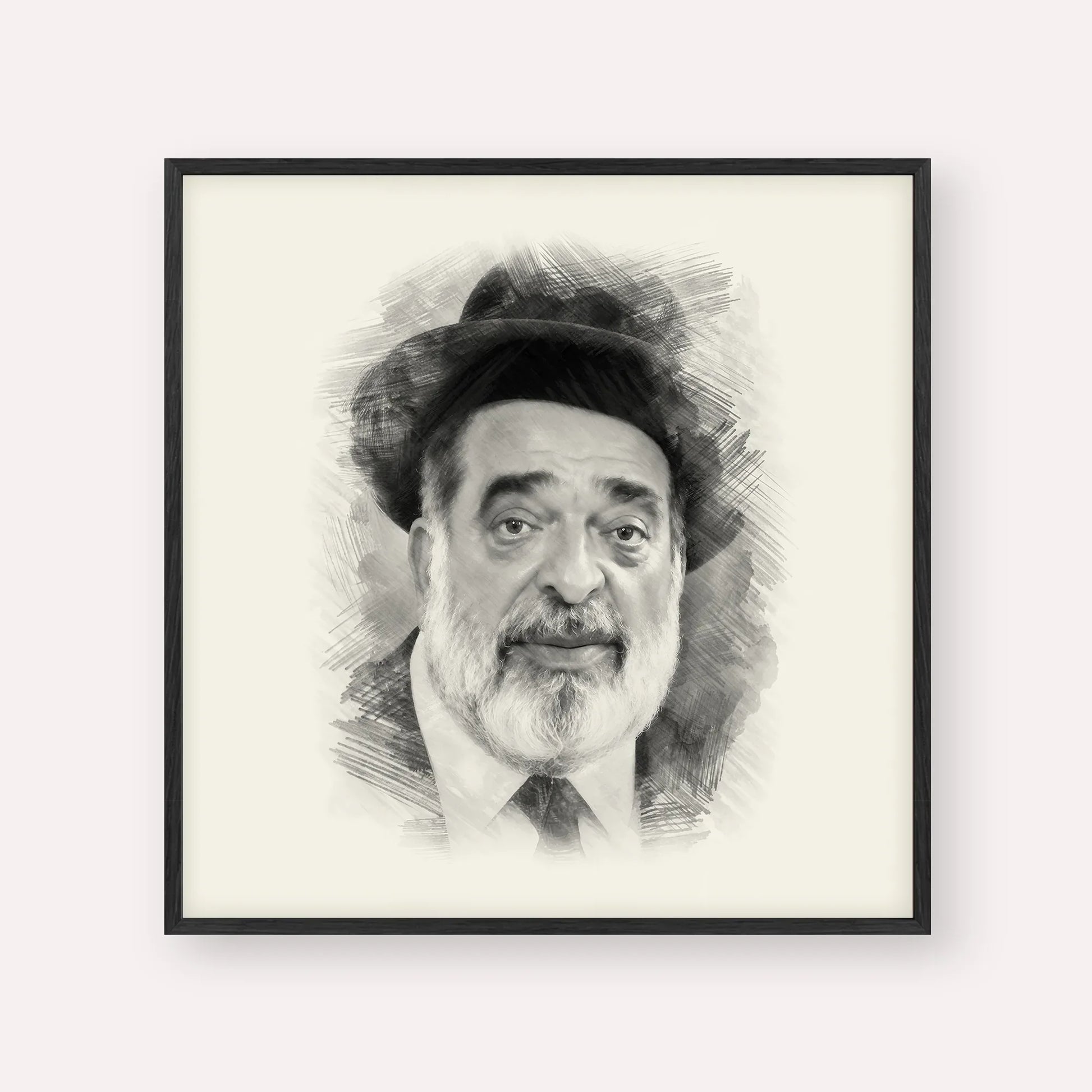 Chacham Ben Tzion Abba Shaul – Black & White