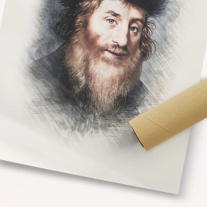 Chatam Sofer – Fine Art Print | Jewish Wall Art, Gedolim Pictures
