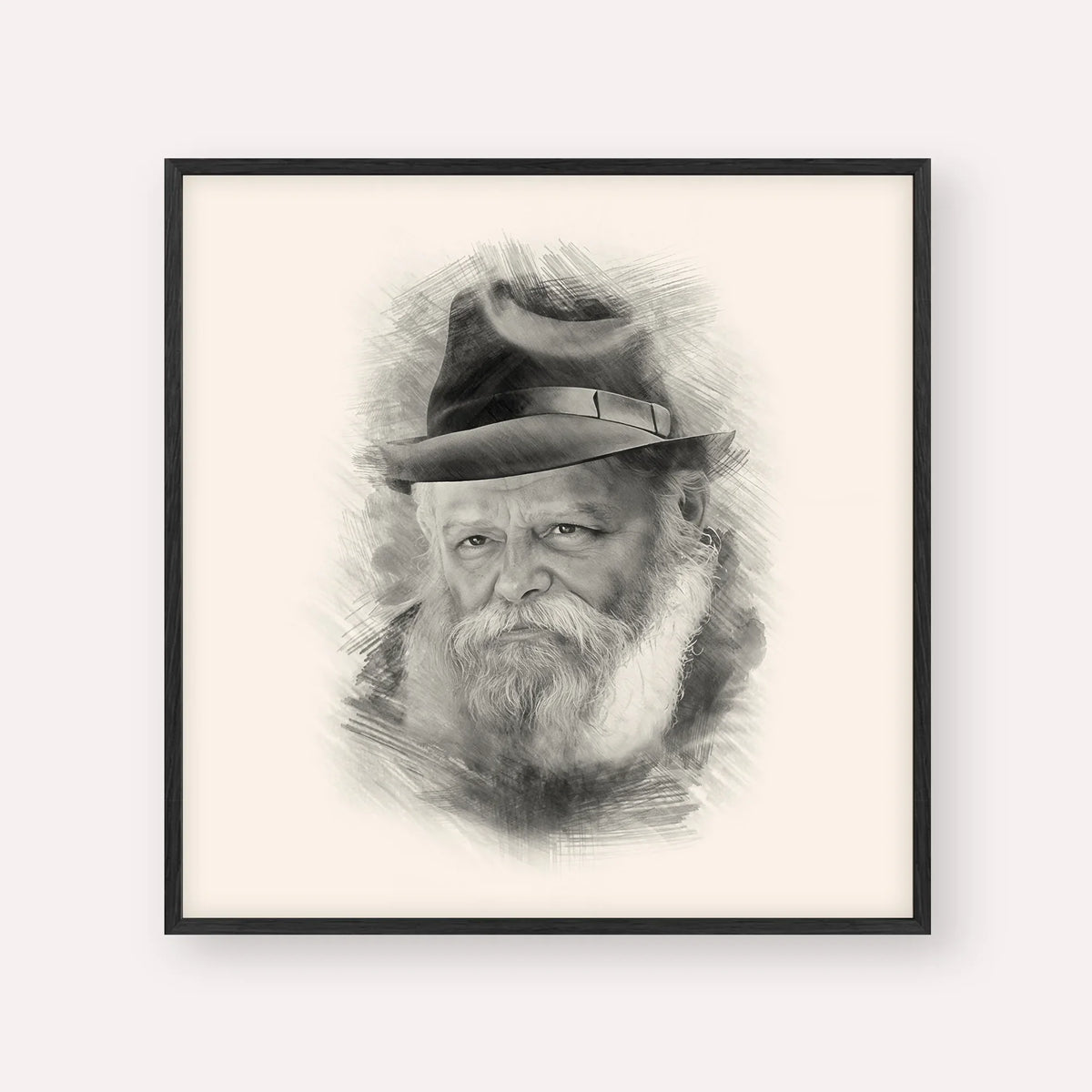 Lubavitcher Rebbe (2) – Black & White