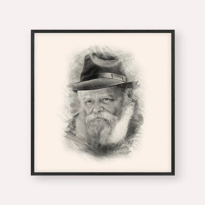 Lubavitcher Rebbe (2) – Black & White