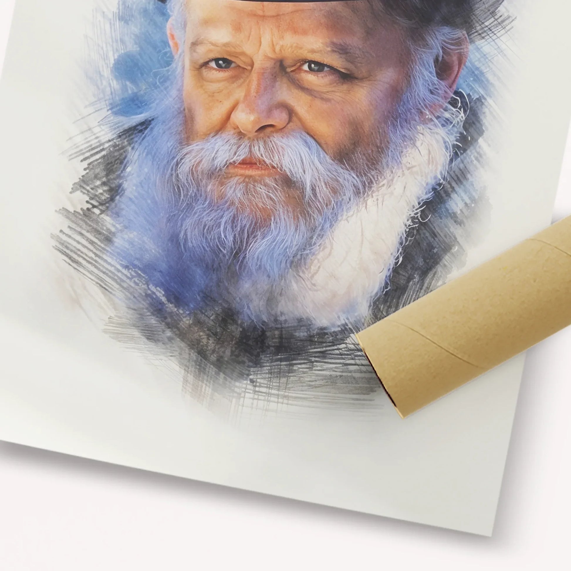 Lubavitcher Rebbe (2) – Fine Art Print | Jewish Wall Art, Gedolim Pictures