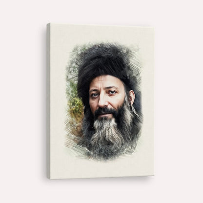 Rabbi Abraham Isaac Kook – Canvas Vertical | Jewish Wall Art, Gedolim Pictures