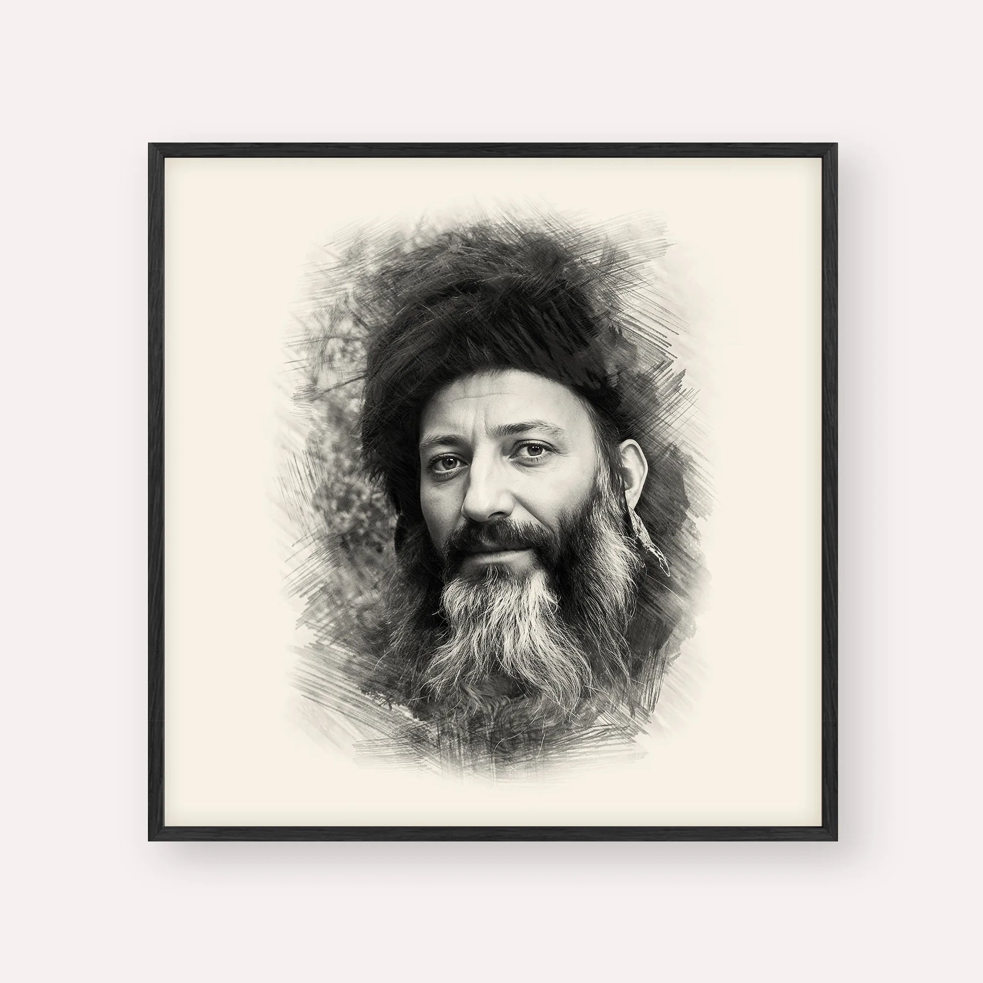 Rabbi Abraham Isaac Kook – Black & White