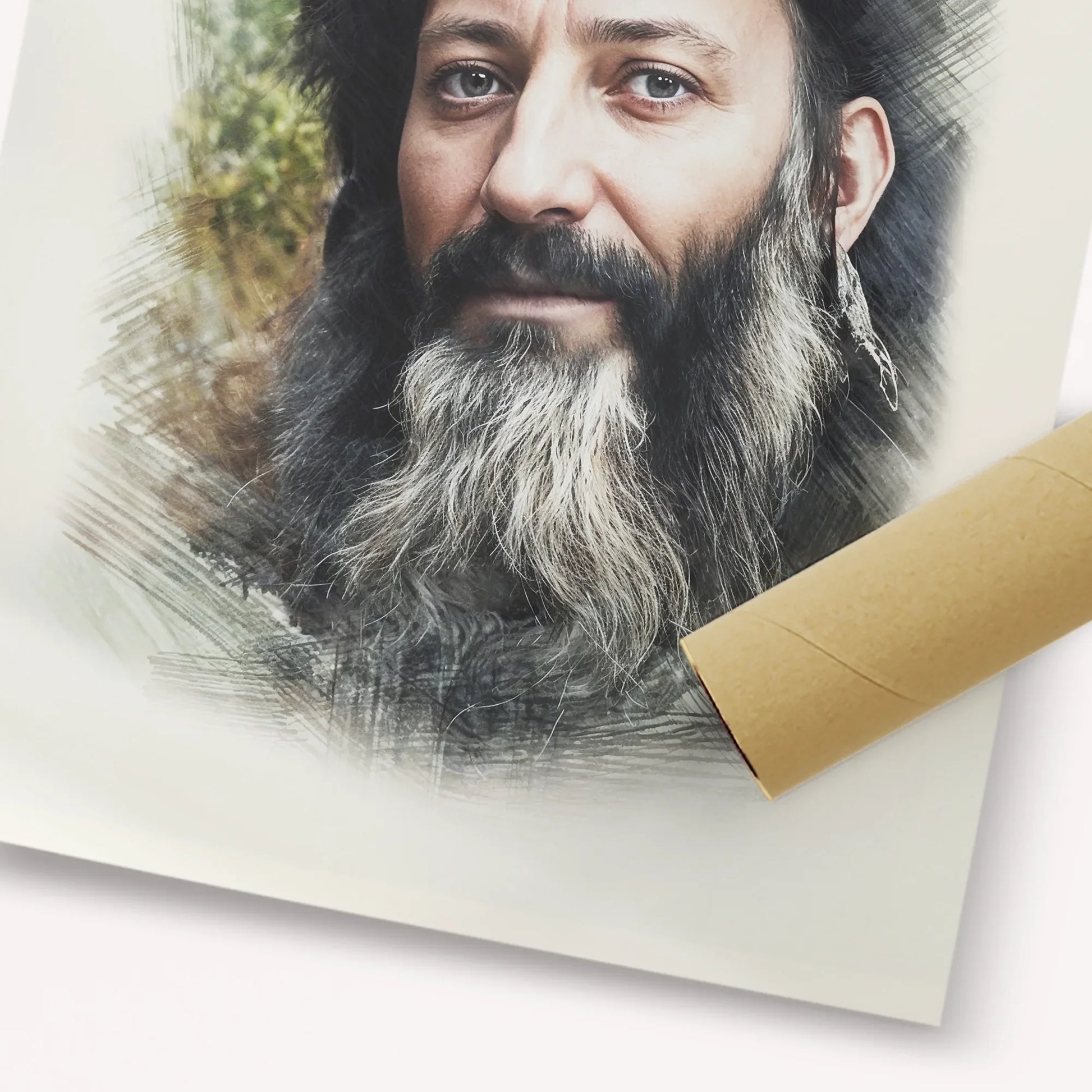Rabbi Abraham Isaac Kook – Fine Art Print | Jewish Wall Art, Gedolim Pictures