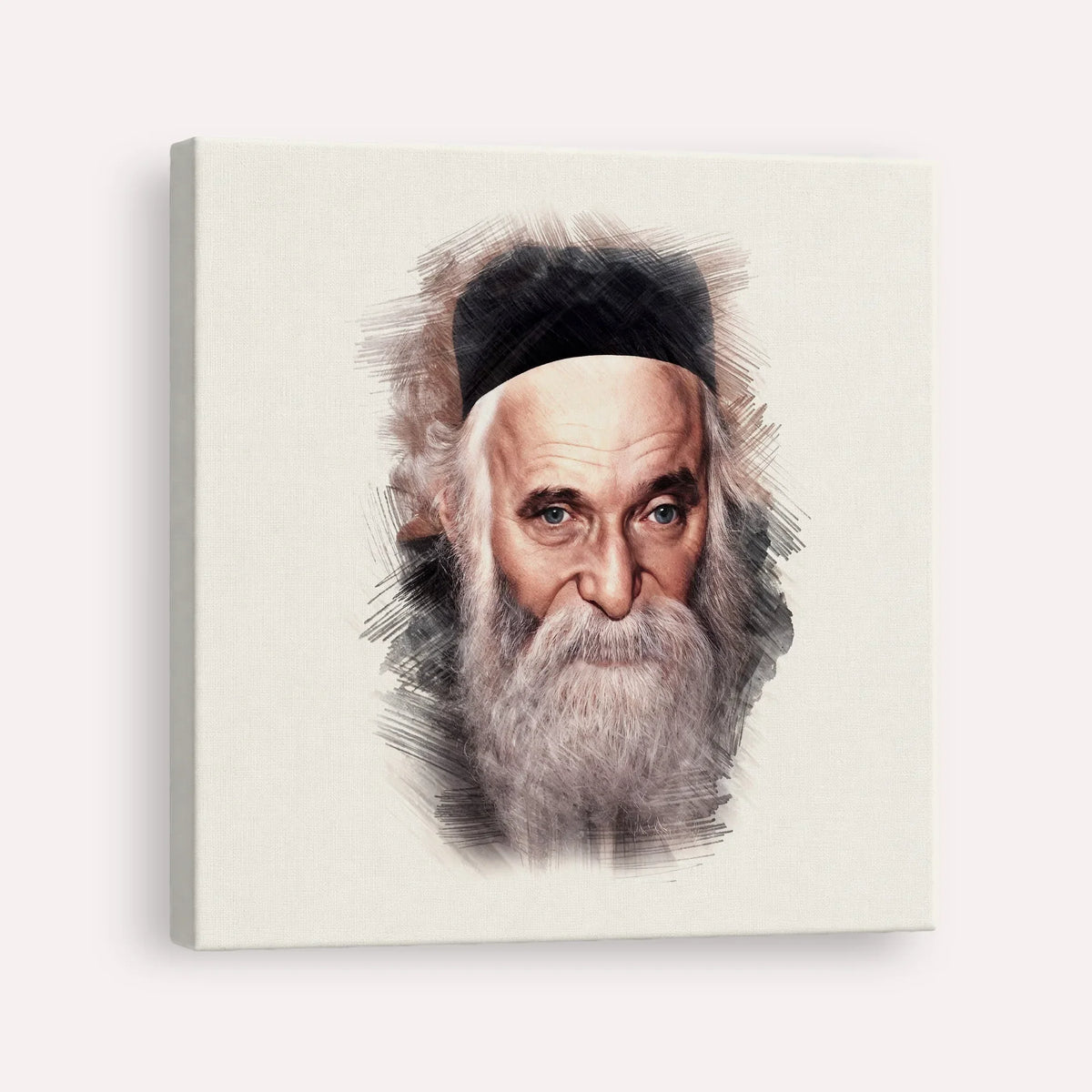 Rabbi Aharon Kotler – Canvas Square | Jewish Wall Art, Gedolim Pictures