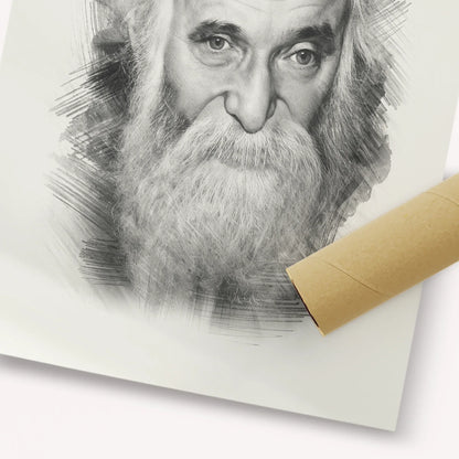 Rabbi Aharon Kotler – Fine Art Print | Jewish Wall Art, Gedolim Pictures