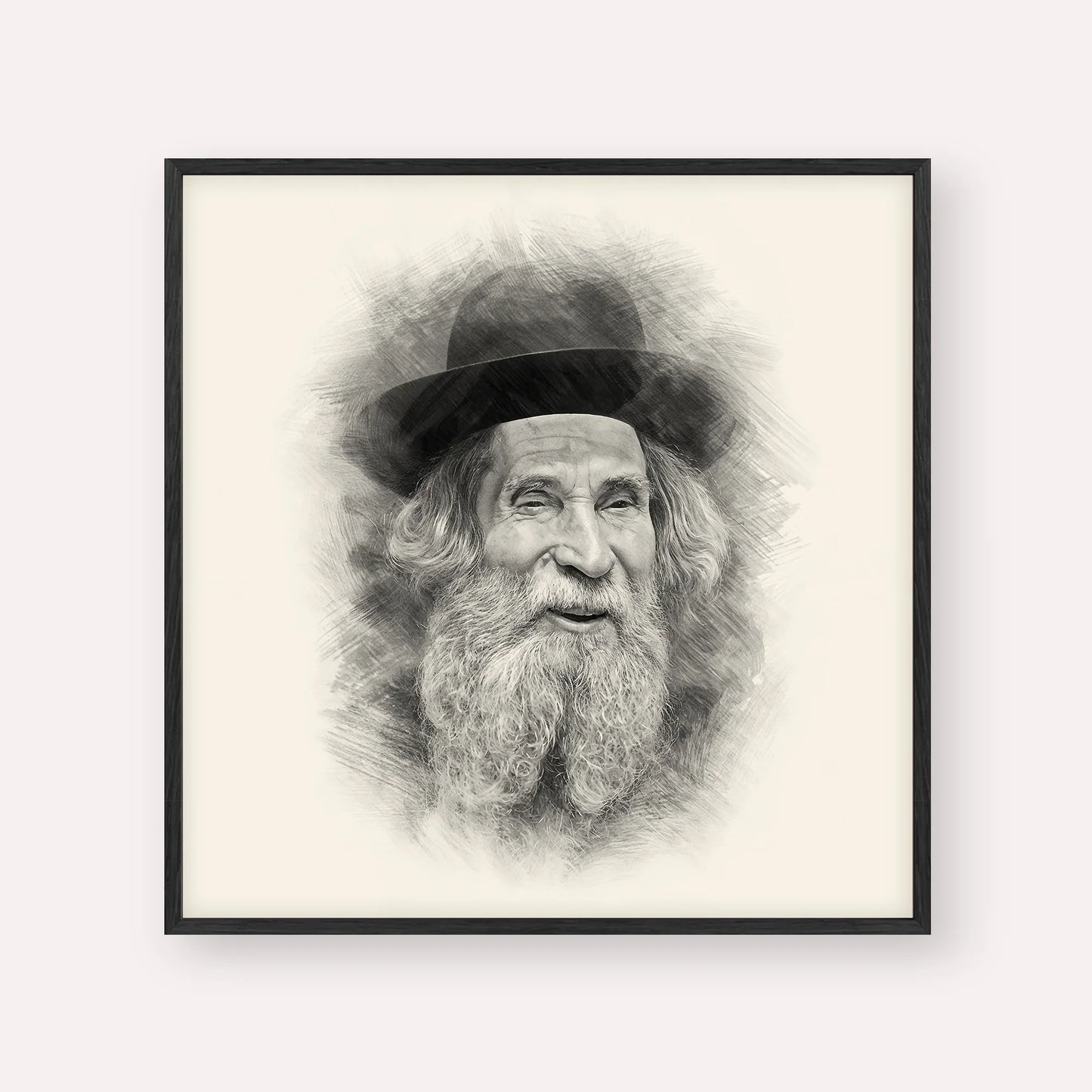 Rabbi Aharon Yehuda Leib Shteinman – Black & White