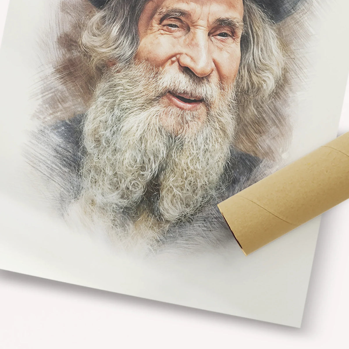 Rabbi Aharon Yehuda Leib Shteinman – Fine Art Print | Jewish Wall Art, Gedolim Pictures