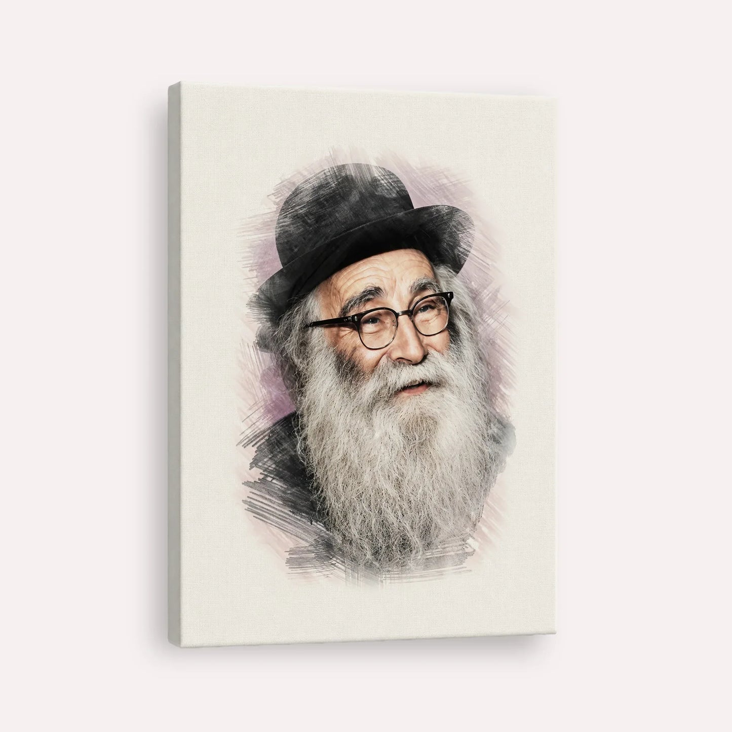 Rabbi Aryeh Levin – Canvas Vertical | Jewish Wall Art, Gedolim Pictures