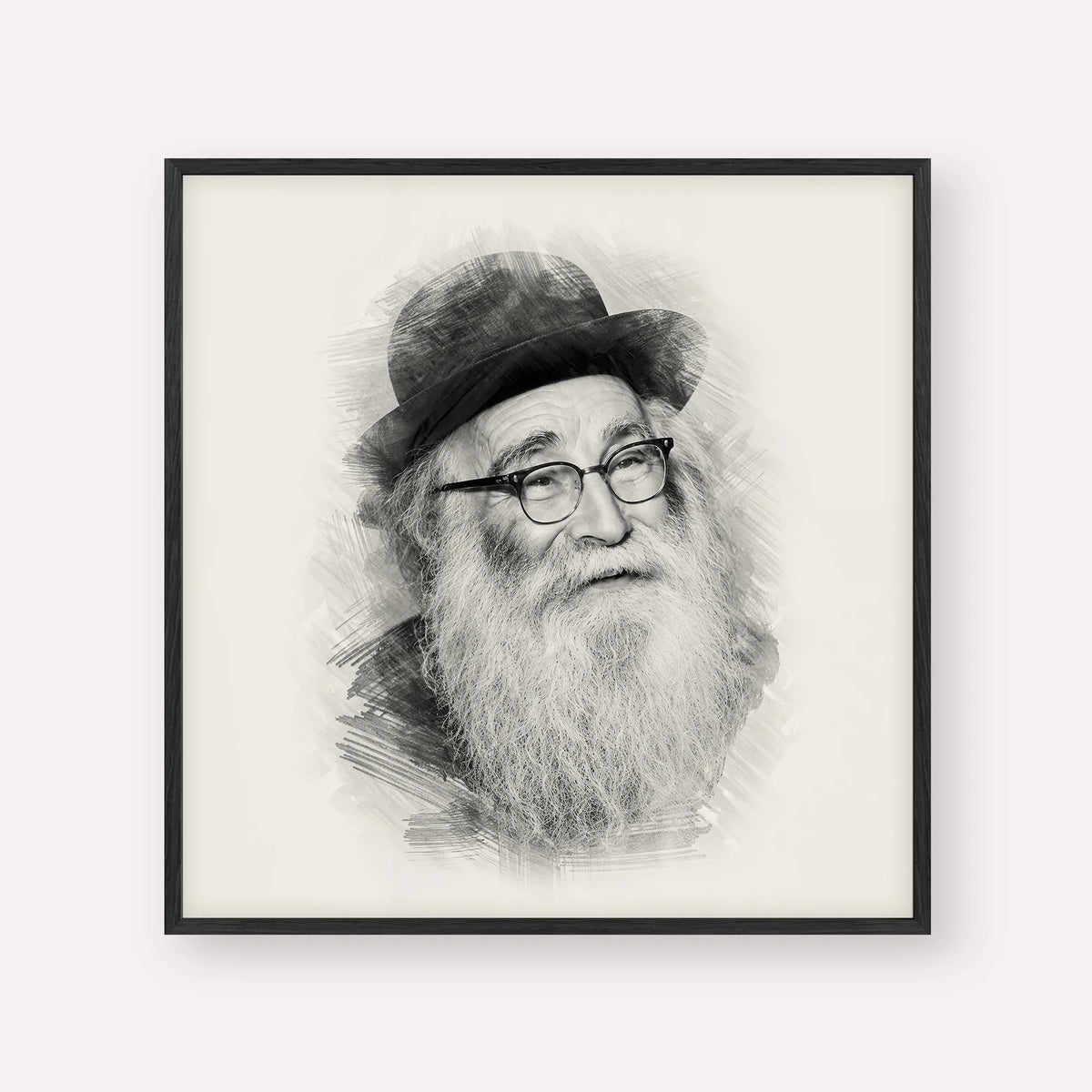 Rabbi Aryeh Levin – Black & White