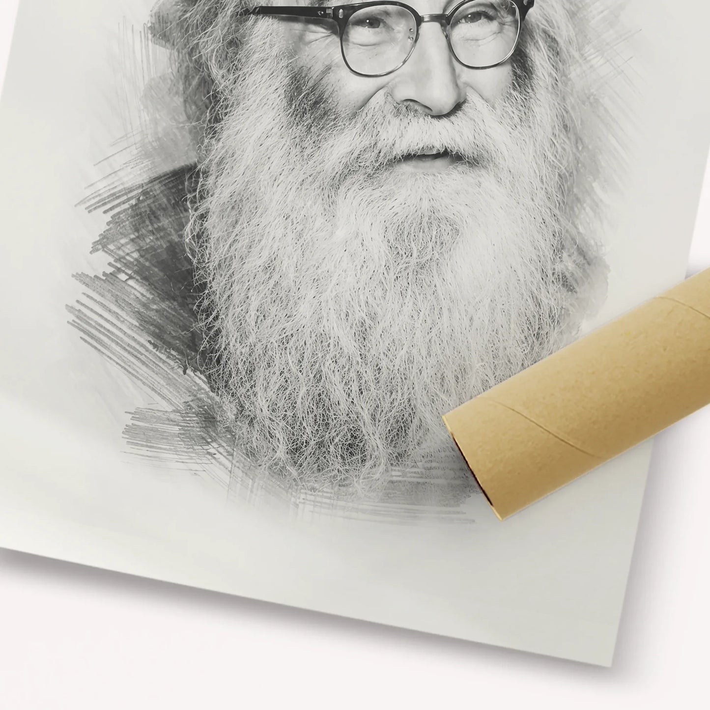 Rabbi Aryeh Levin – Black & White – Fine Art Print | Jewish Wall Art, Gedolim Pictures