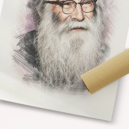 Rabbi Aryeh Levin – Fine Art Print | Jewish Wall Art, Gedolim Pictures
