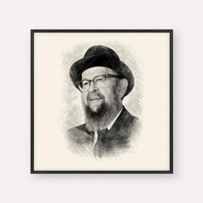 Rabbi Avigdor Miller – Black & White