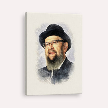 Rabbi Avigdor Miller – Canvas Vertical | Jewish Wall Art, Gedolim Pictures