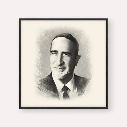 Rabbi Baruch Ben Haim – Black & White