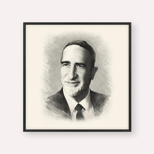 Rabbi Baruch Ben Haim – Black & White