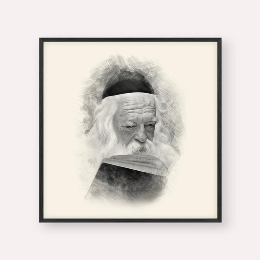 Rabbi Chaim Kanievsky – Black & White