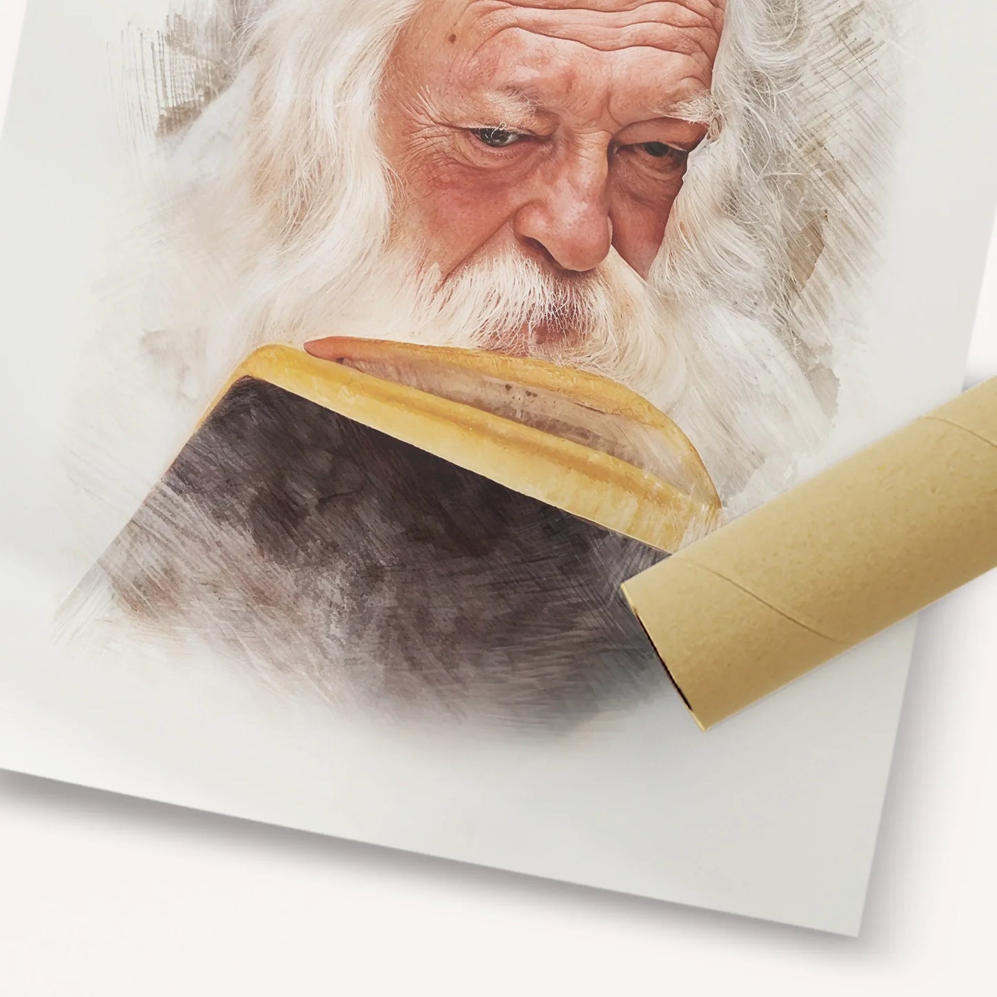 Rabbi Chaim Kanievsky – Fine Art Print | Jewish Wall Art, Gedolim Pictures