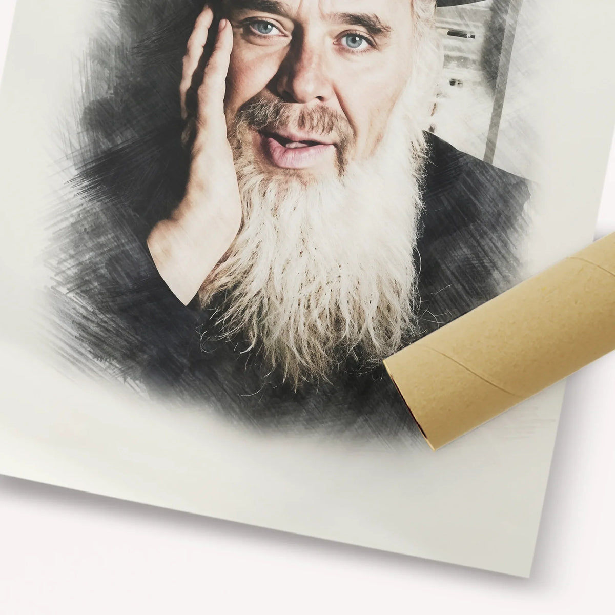 Rabbi Chaim Leib Shmuelevitz – Fine Art Print | Jewish Wall Art, Gedolim Pictures