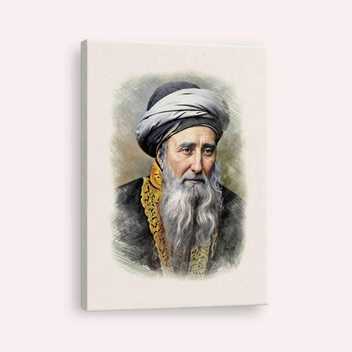 Rabbi Chaim Palagi – Canvas Vertical | Jewish Wall Art, Gedolim Pictures