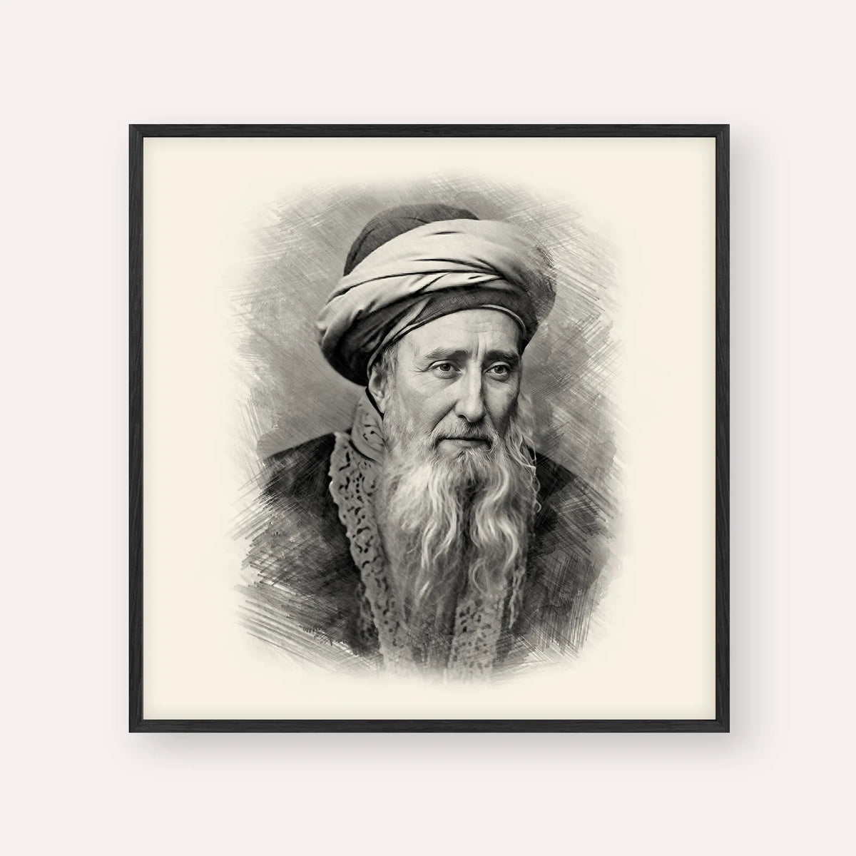 Rabbi Chaim Palagi – Black & White