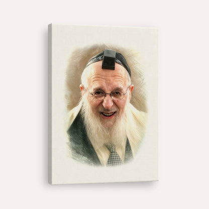 Rabbi Chaim Pinchas Scheinberg – Canvas Vertical | Jewish Wall Art, Gedolim Pictures