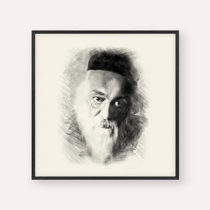Rabbi Chaim Soloveitchik of Brisk – Black & White