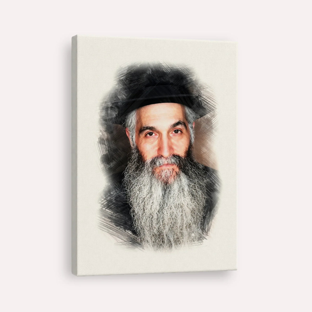 Rabbi David Abuchatzeira – Canvas Vertical | Jewish Wall Art, Gedolim Pictures