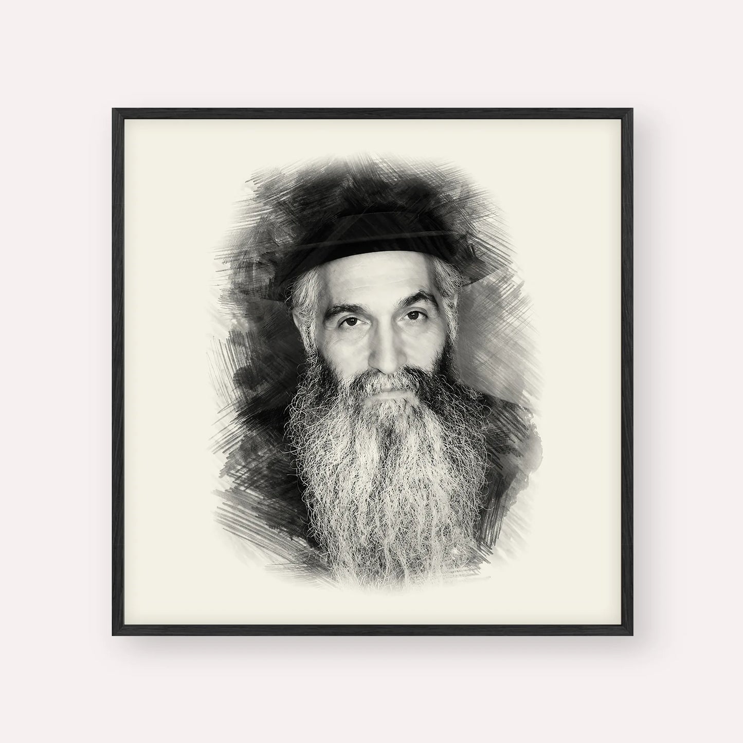 Rabbi David Abuchatzeira – Black & White